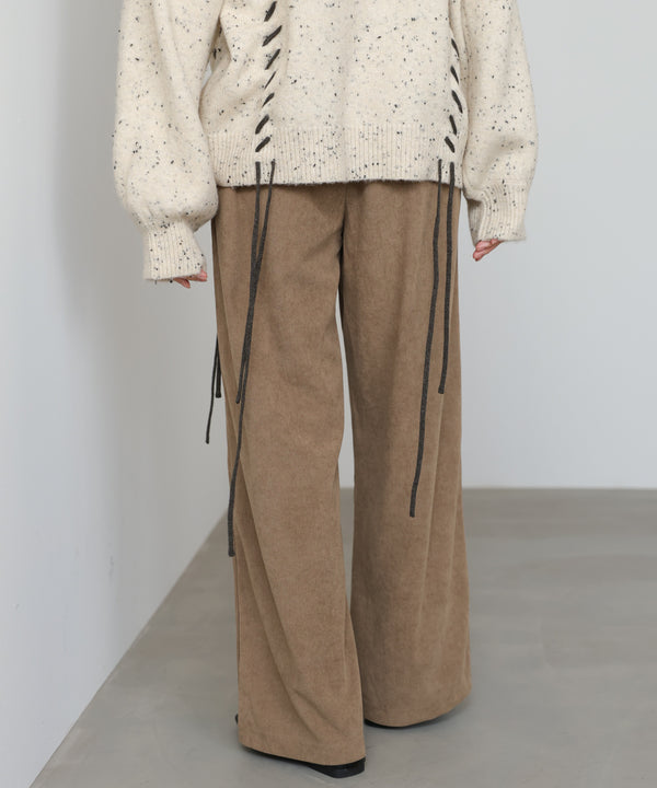 コーデュロイイージーパンツ