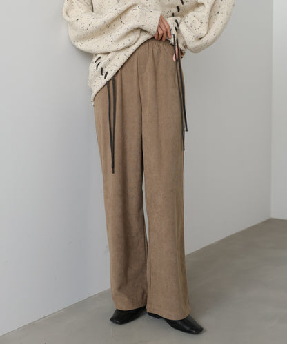 コーデュロイイージーパンツ