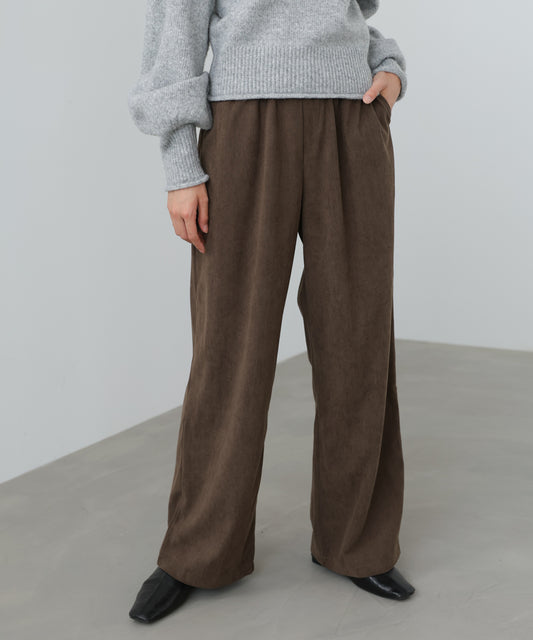 コーデュロイイージーパンツ