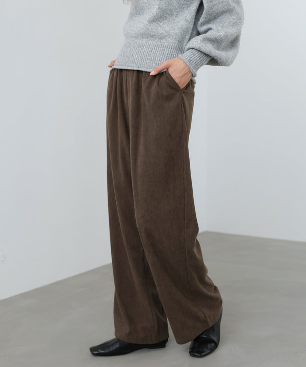 コーデュロイイージーパンツ