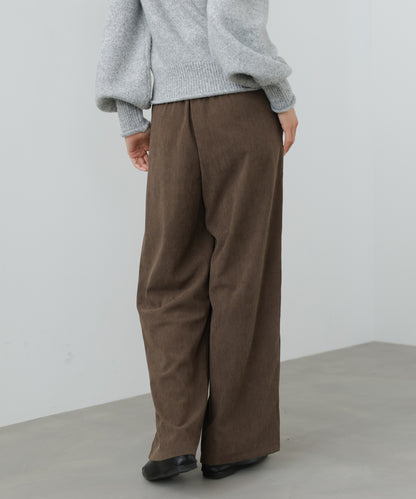 コーデュロイイージーパンツ