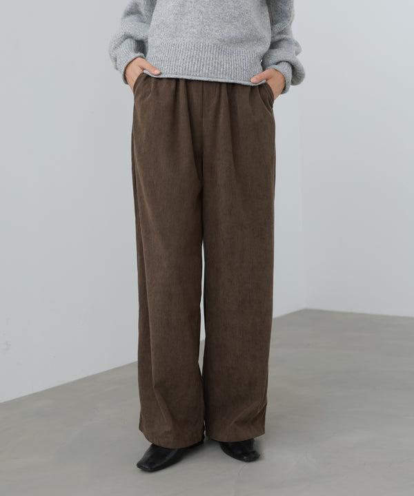 コーデュロイイージーパンツ
