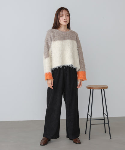 コーデュロイイージーパンツ