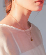 ステンレス Stainless Steel メタルドロップネックレス