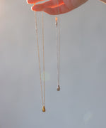 ステンレス Stainless Steel メタルドロップネックレス