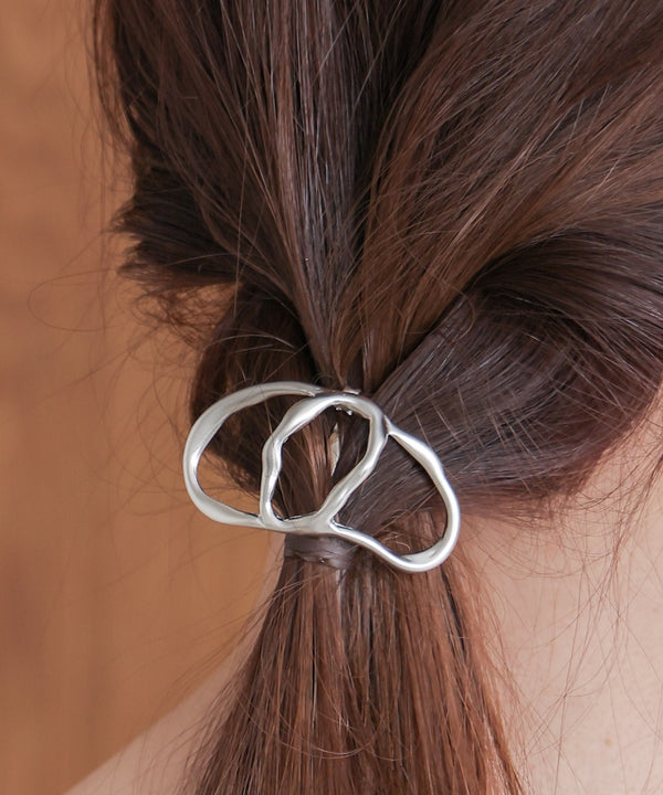 matte metal nuance hair cuff