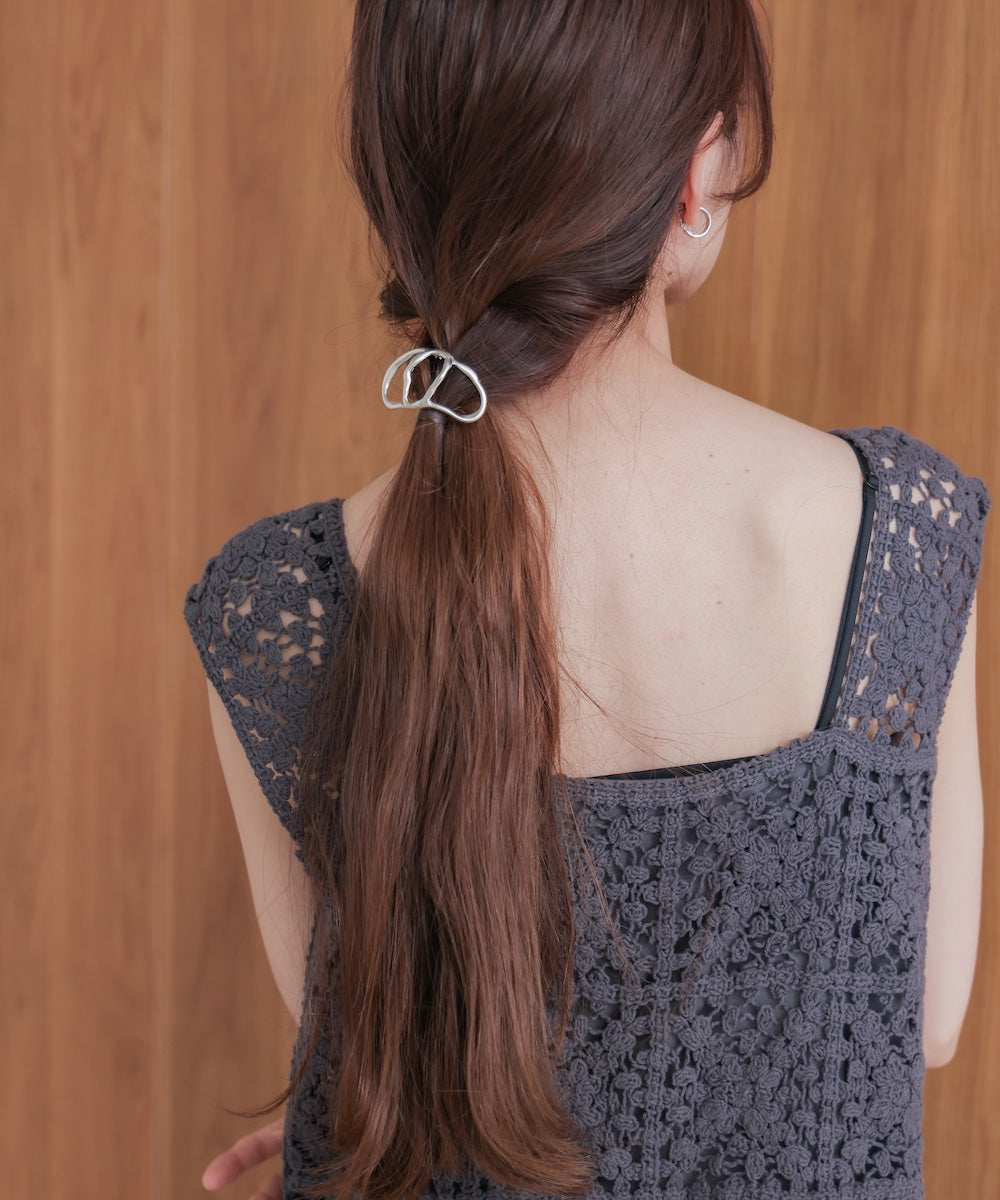 matte metal nuance hair cuff