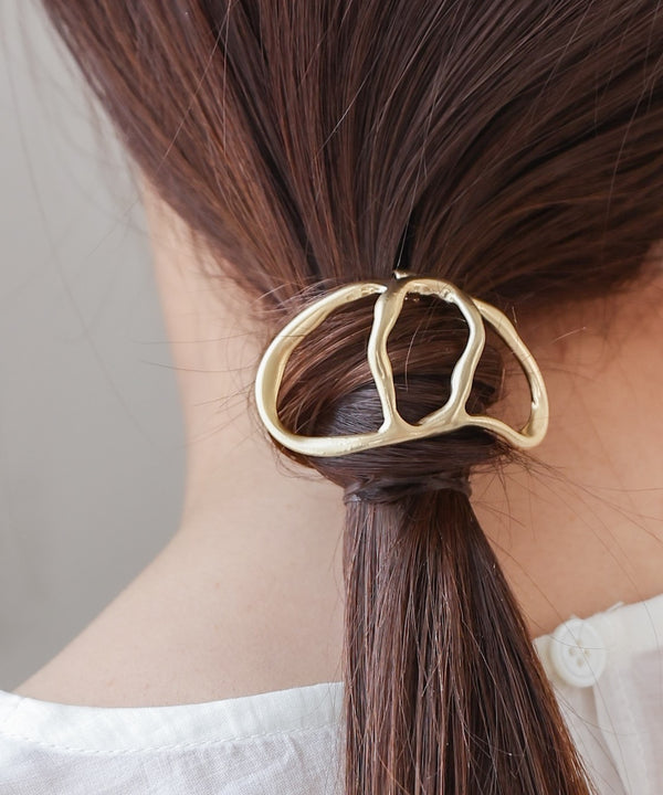 matte metal nuance hair cuff