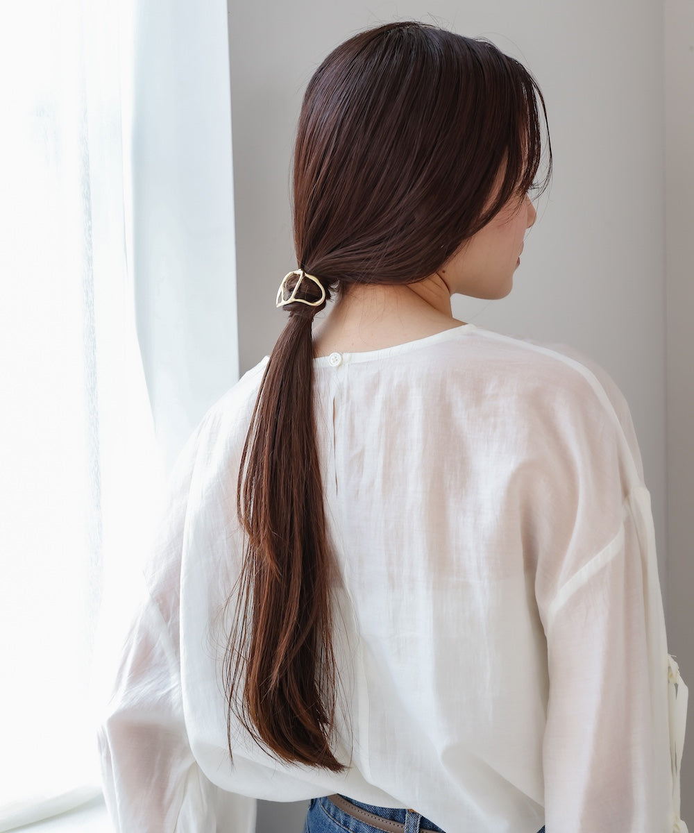 matte metal nuance hair cuff