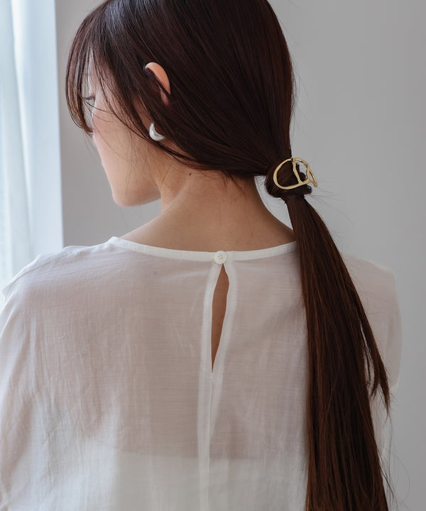 matte metal nuance hair cuff
