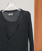 レイヤードデザインニットトップス