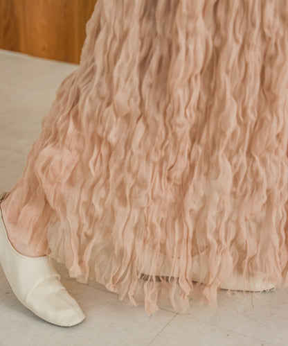 wave tulle skirt