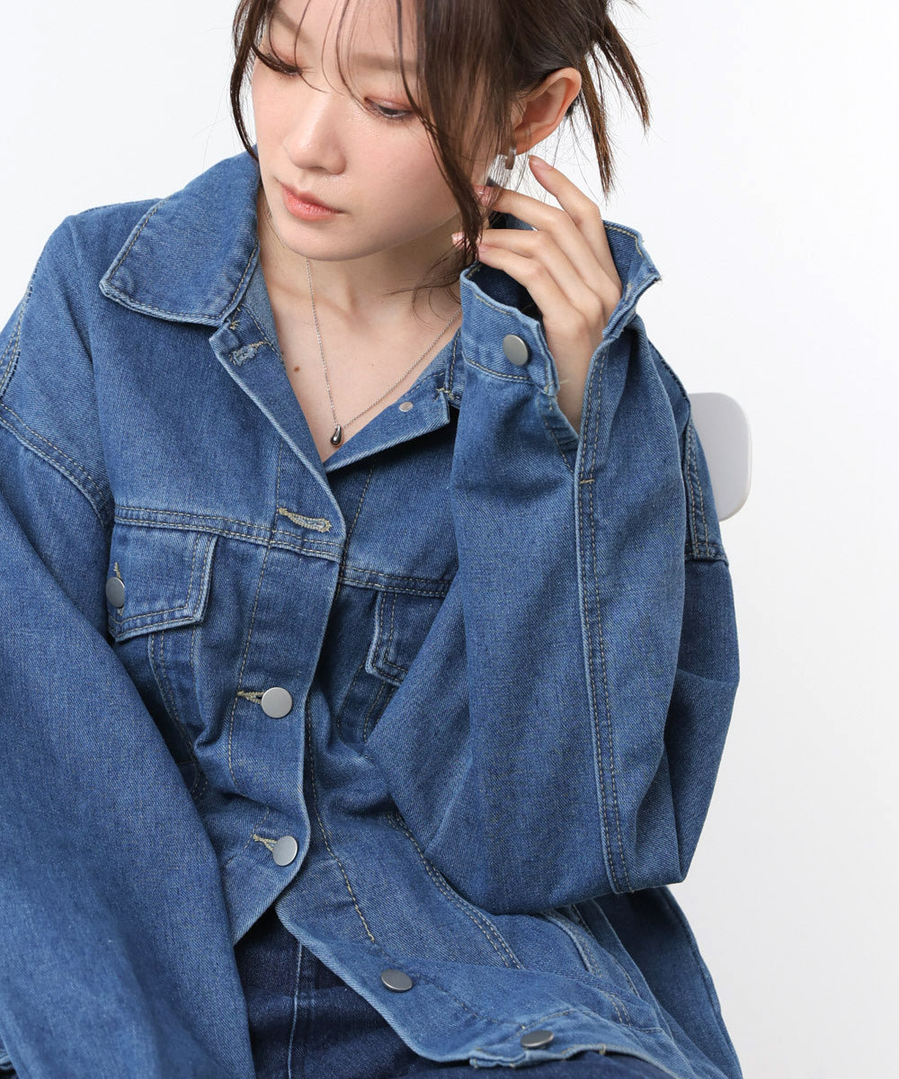 【2026SS】ルーズデニムジャケット