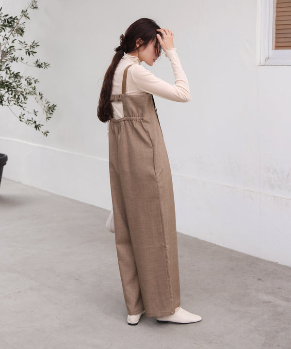 シアーハイネックメロートップス