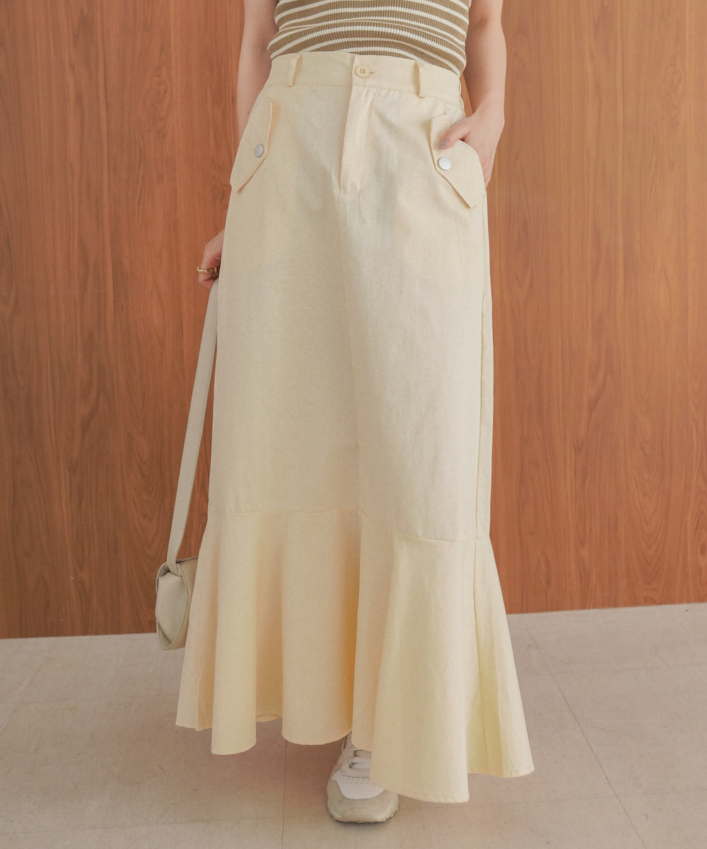 マーメイドツイルスカート