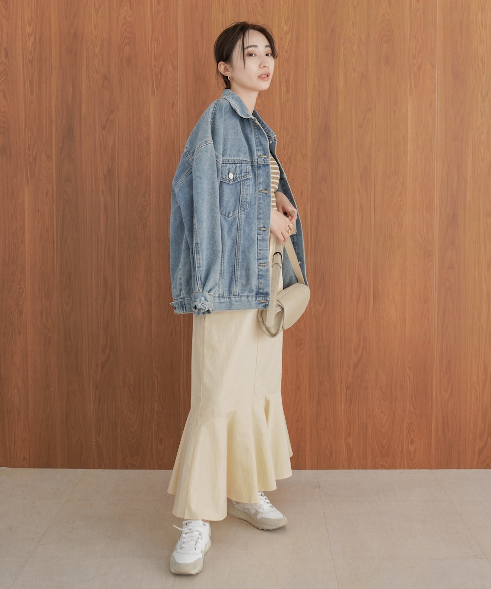 マーメイドツイルスカート