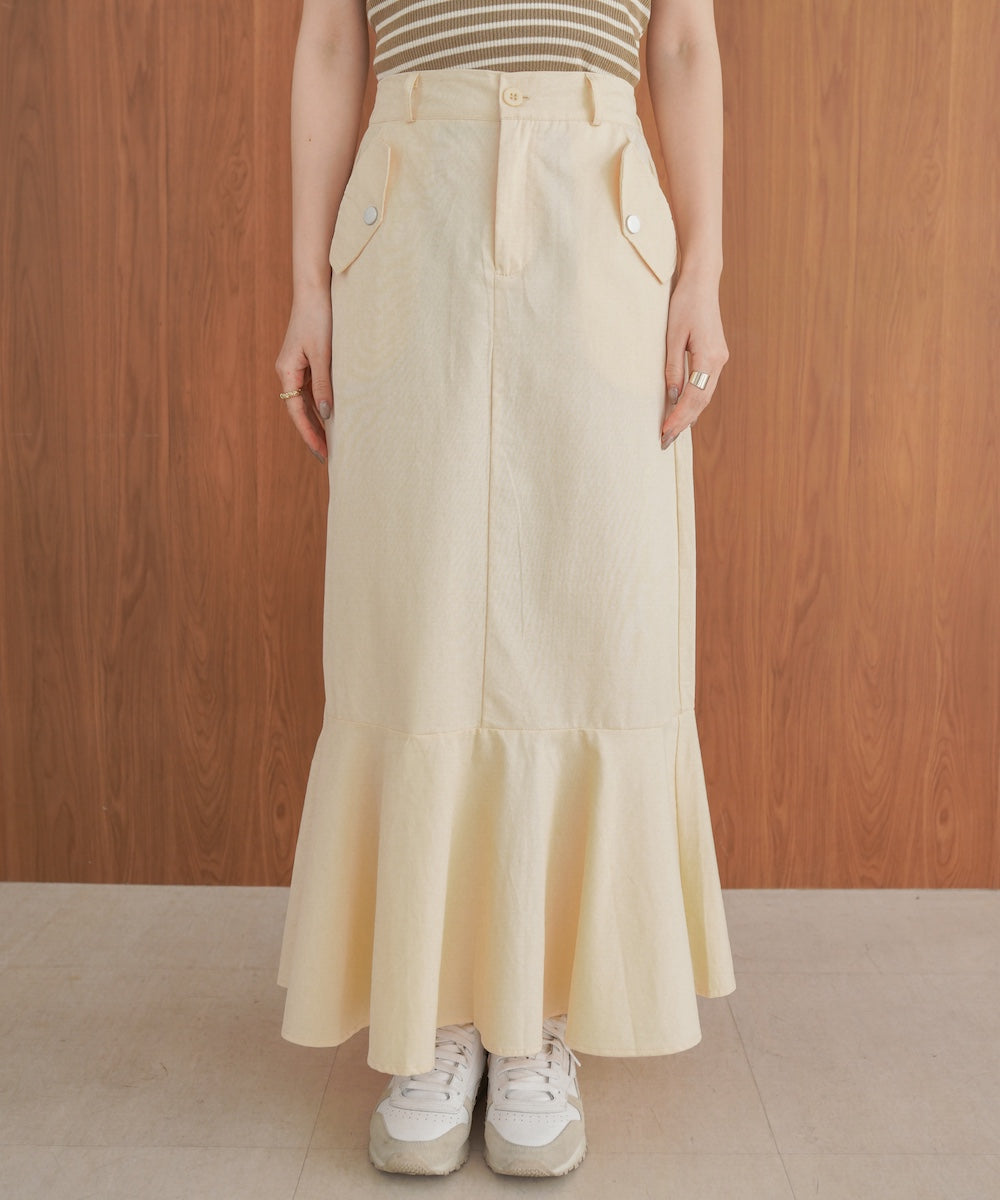 マーメイドツイルスカート