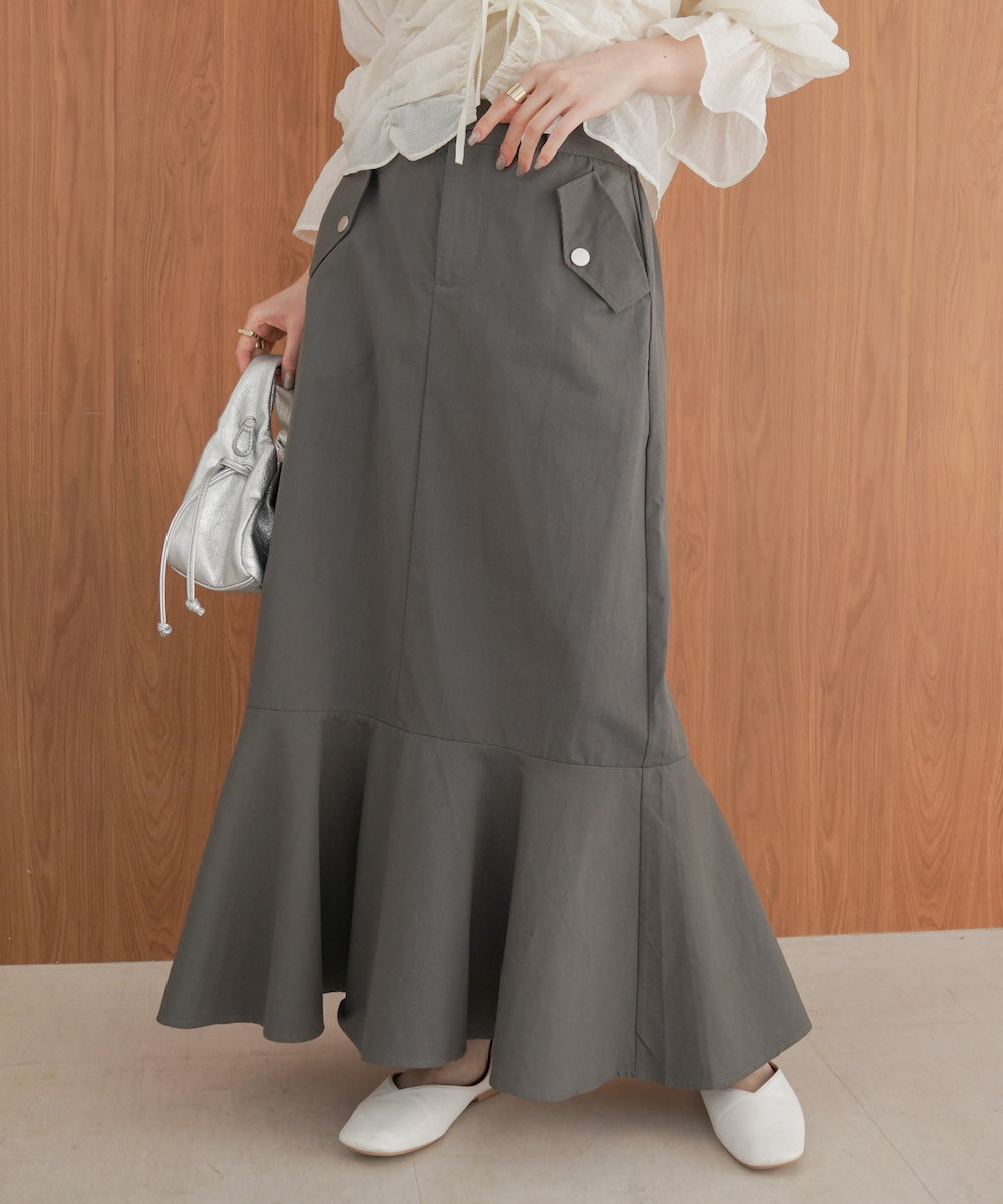 マーメイドツイルスカート