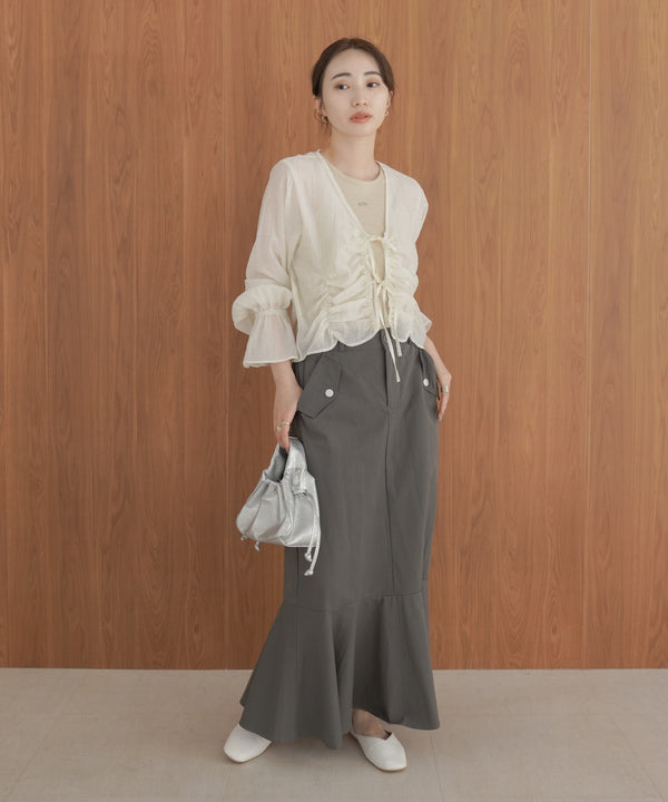 マーメイドツイルスカート