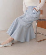 マーメイドツイルスカート