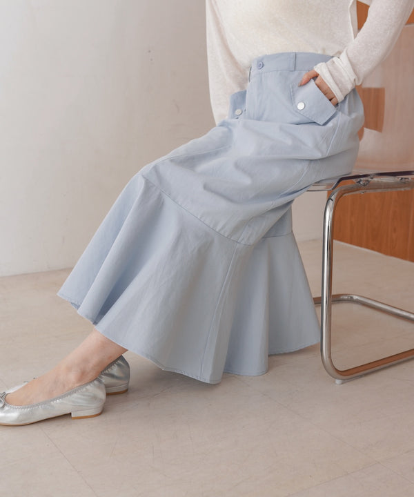 マーメイドツイルスカート