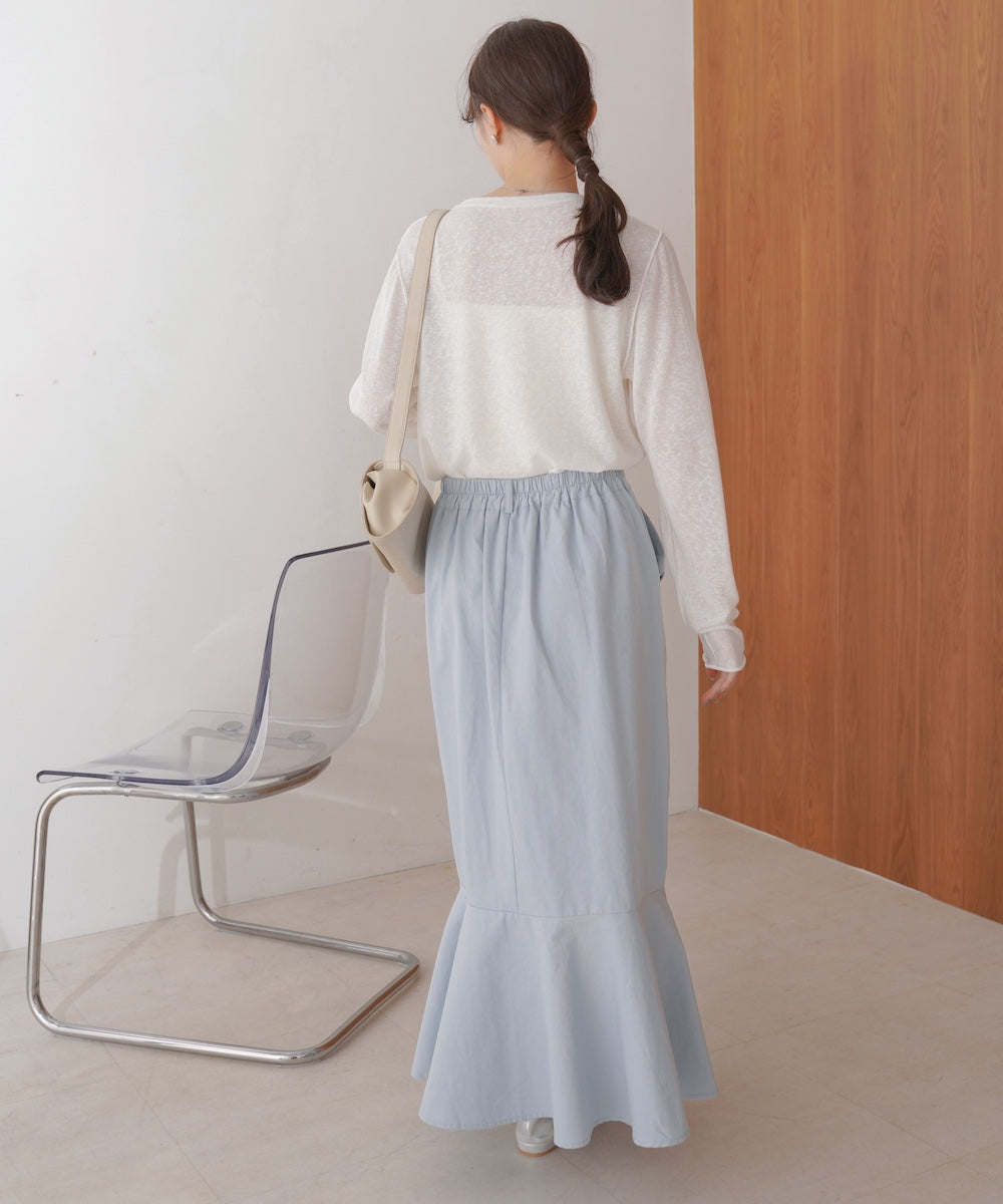 マーメイドツイルスカート