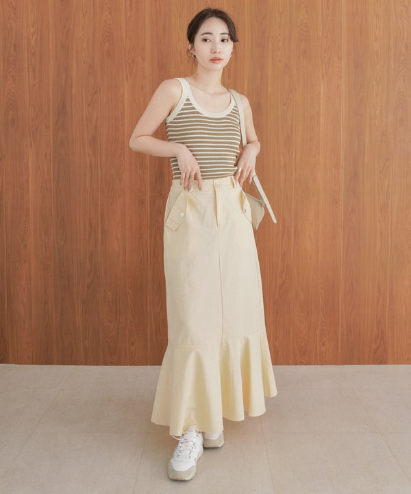 マーメイドツイルスカート