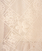 花柄レースブラウス