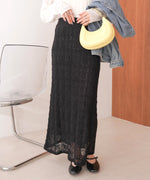クロシェ編みスカート