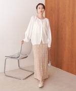 クロシェ編みスカート