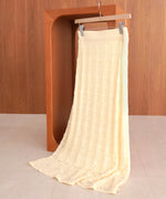 クロシェ編みスカート