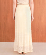 クロシェ編みスカート