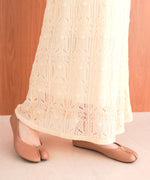 クロシェ編みスカート