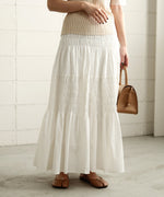コットンギャザースカート