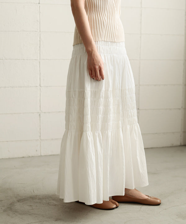 コットンギャザースカート
