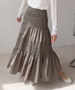 コットンギャザースカート