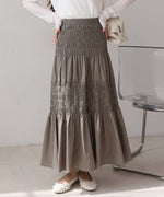 コットンギャザースカート