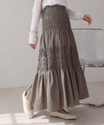 コットンギャザースカート