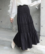 コットンギャザースカート