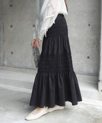 コットンギャザースカート