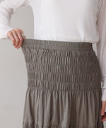 コットンギャザースカート