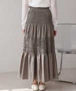 コットンギャザースカート