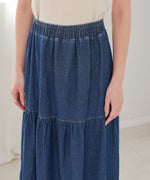 デニムティアードスカート