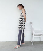 クロシェ編みミニワンピース