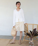 ペプラムダブルＺＩＰストレッチラッシュガードパーカー