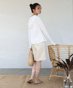 ペプラムダブルＺＩＰストレッチラッシュガードパーカー