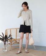 ペプラムダブルＺＩＰストレッチラッシュガードパーカー