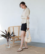 ペプラムダブルＺＩＰストレッチラッシュガードパーカー