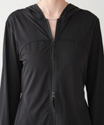 ペプラムダブルＺＩＰストレッチラッシュガードパーカー