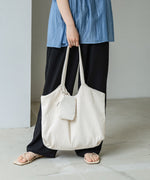 ポーチ付き軽量キルティング　ヌビバッグ